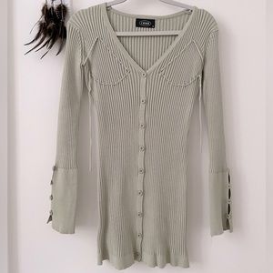 Cider Sage ribbed Dress
